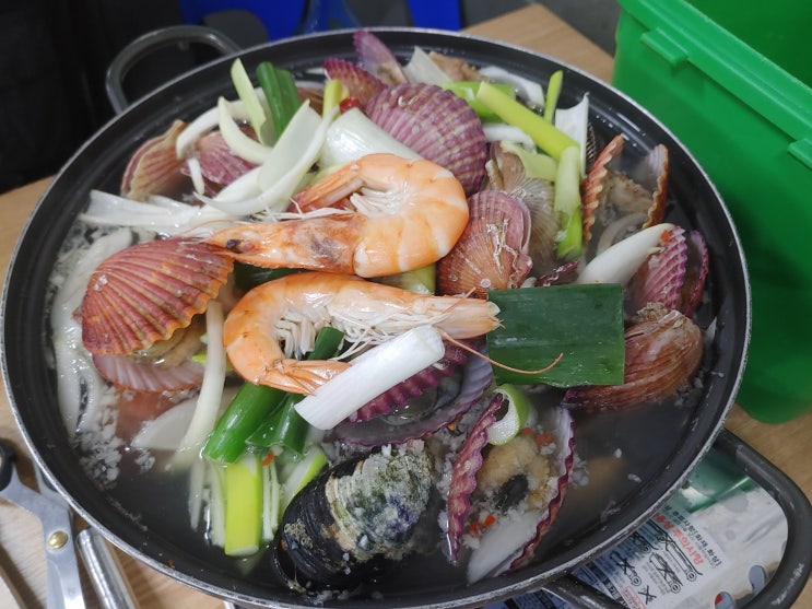 남양주시) 화도수산 - 푸짐한 조개찜과 두툼한 대광어 남양주시) 화도수산 - 푸짐한 조개찜과 두툼한 대광어