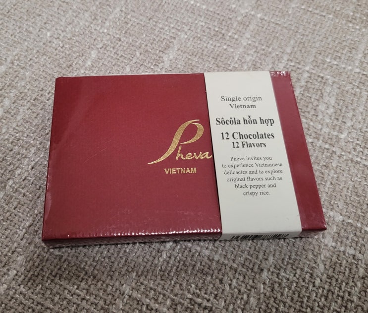  선물용 초콜릿_베트남 페바 초콜릿 (Pheva chocolate) 후기