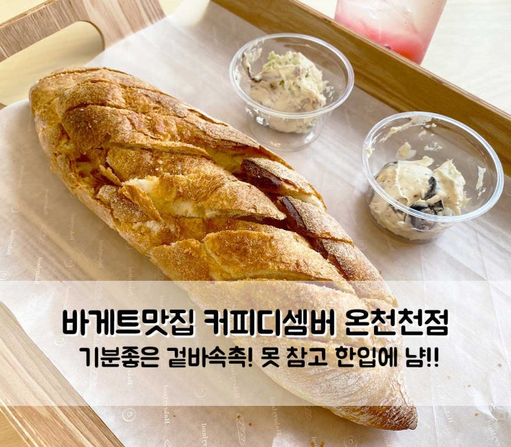  온천천카페 바게트맛집 커피디셈버 온천천점