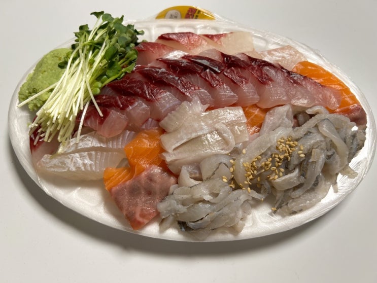  하남 미사 망월동 횟집 미가수산 내돈내산 배달 보리숭어회 맛집 추천