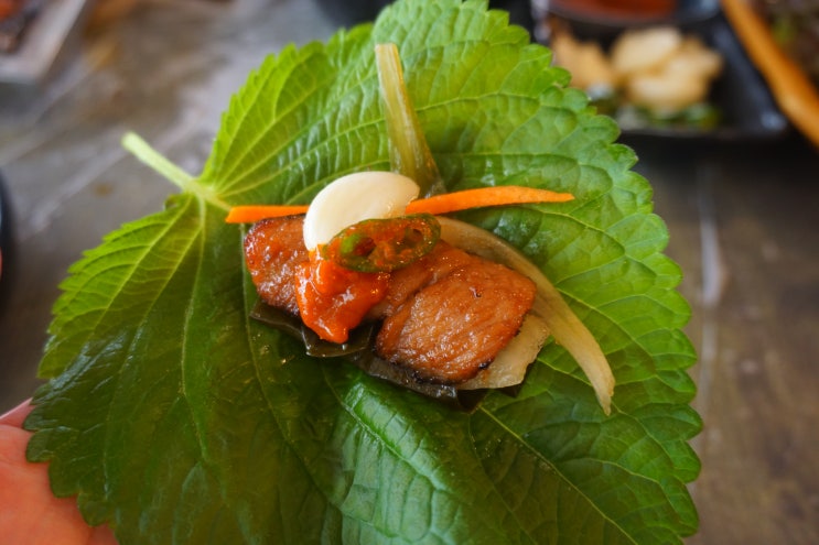  강릉 택지 맛집 택지골수제생갈비와 벌집 장칼국수 후기