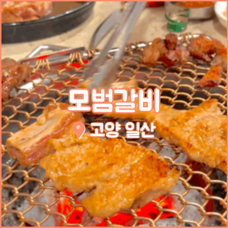  일산 대화역 맛집, 킨텍스에서 가까운 숙성 돼지갈비집 모범갈비