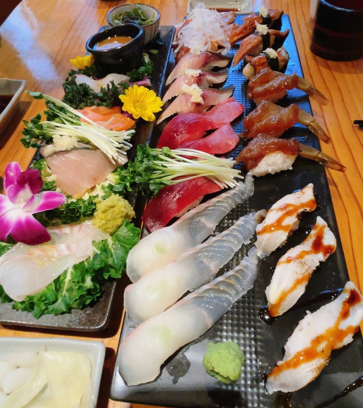  데이트하기 좋은 죽전카페거리스시 초밥맛집 스시센