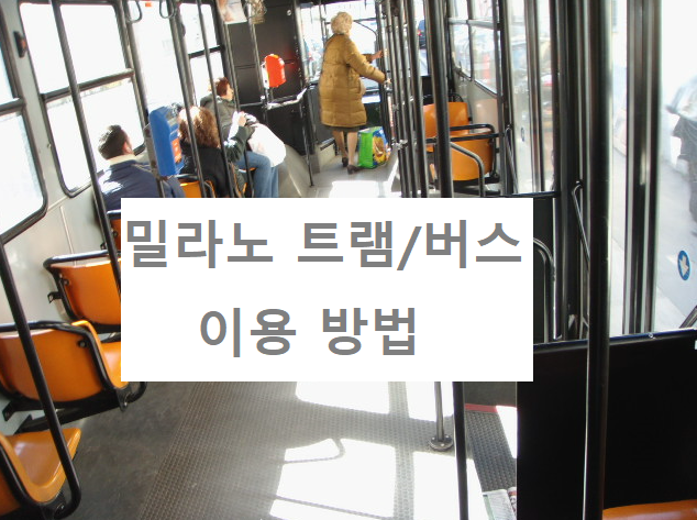  [밀라노] 대중교통 트램/버스 이용 방법