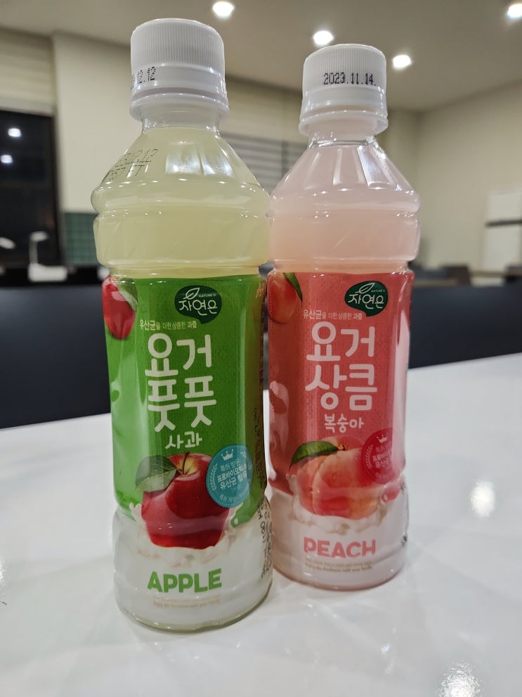 요거풋풋 사과+요거상큼 복숭아 간단후기 요거풋풋 사과+요거상큼 복숭아 간단후기