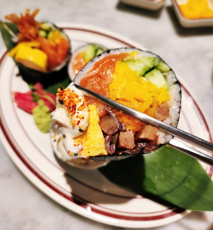  일산 현대백화점 후토마끼 맛집 초이다이닝 킨텍스점
