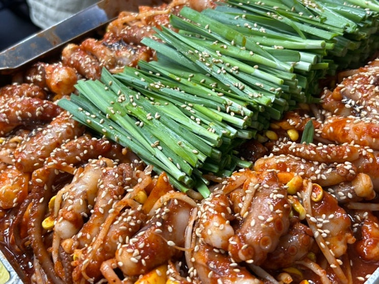  무교동 낙지 전문점 부평구청 맛집 왕토실 낙지! 평일 웨이팅 있음 내돈내먹