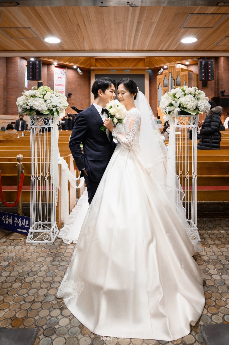 신반포 남서울 교회 본식 스냅 [나인포토스냅] 교회 결혼식 / 기독교 결혼