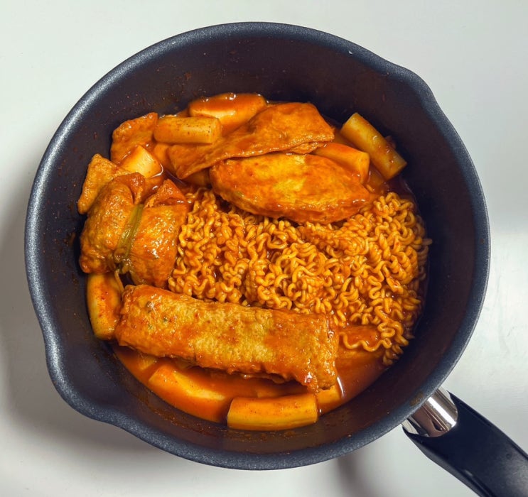  사과떡볶이 반전팩 내동 해동 방법 약간 매운맛 내돈내산 솔직후기