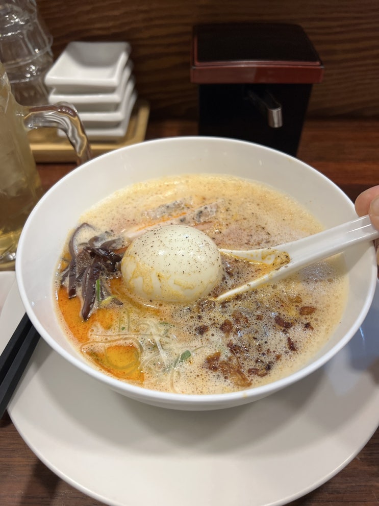  잠실 송리단길 오레노라멘, 미쉐린가이드 일본라멘 (혼밥 맛집)