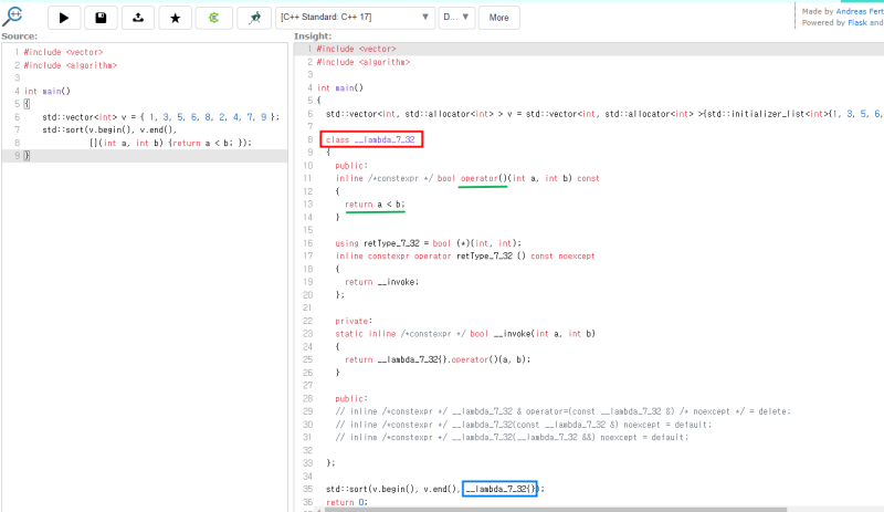[C++] 람다 표현식(lambda expression) 문법 (람다 함수) 총정리 C++11 sort 사용 방법 변수 ...