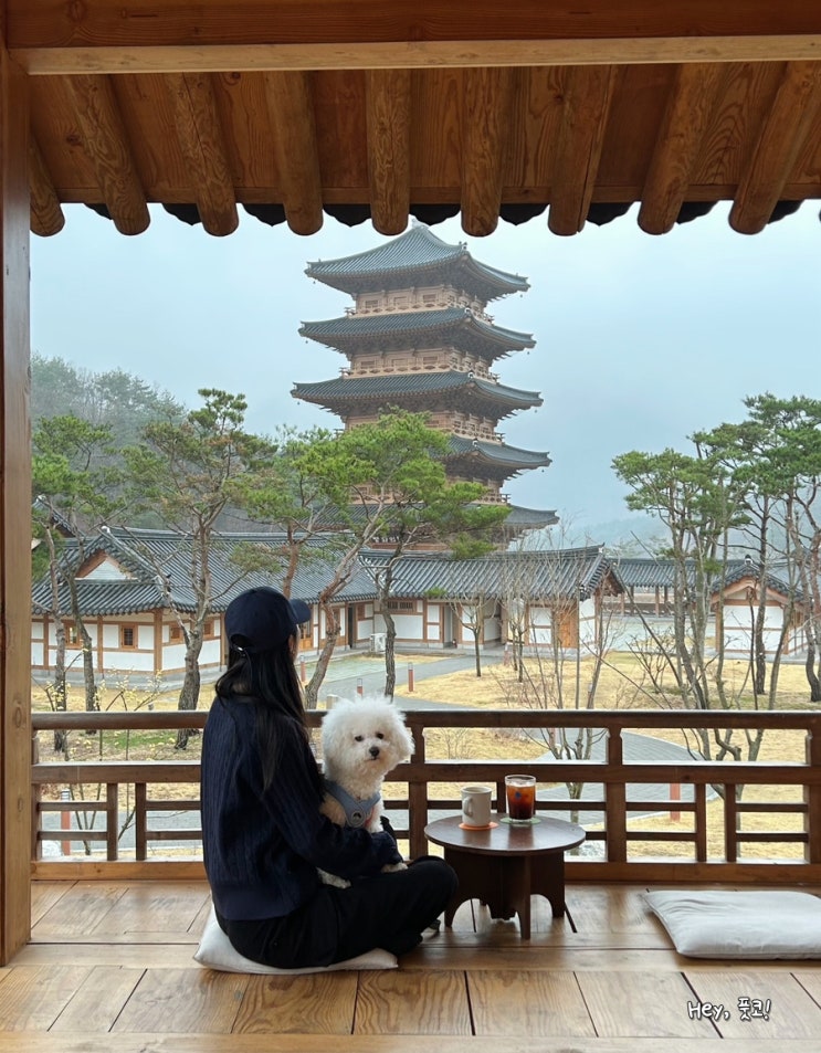  김천 직지사 카페 카페밀 평화의 탑 한옥 뷰가 끝내준다