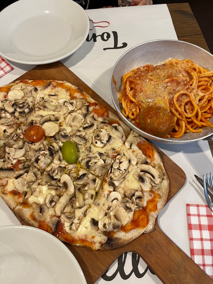  [로마 맛집2] 라자냐 (Borghiciana Pastificio Artigianale)/ 풍기 피자, 깔라마리 튀김(토나렐로, Tonnarello)