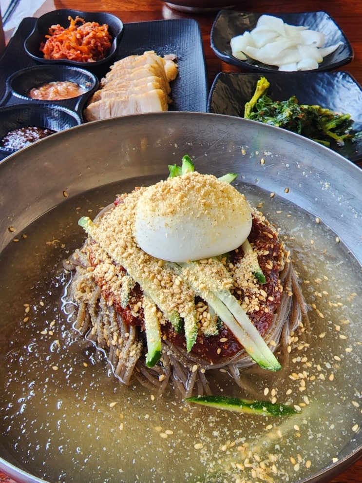  원주 맛집, 내입맛엔 그냥 그랬던 막국수집 '신촌막국수'