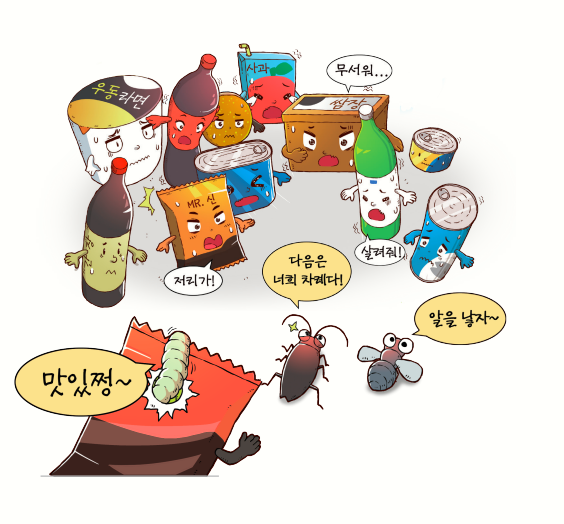  식품 이물질 이물관리 식품위생법 식약처 위생과 행정처분(feat.식약처 식품이물관리 메뉴얼)