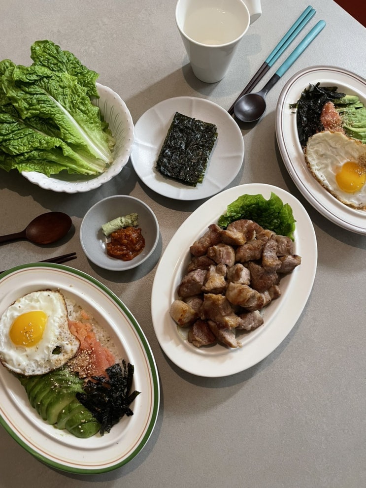  시라쿠스 메이플 : 가성비 좋은 신혼 그릇 /  26cm 타원볼 후기 / 실제 사용 후기