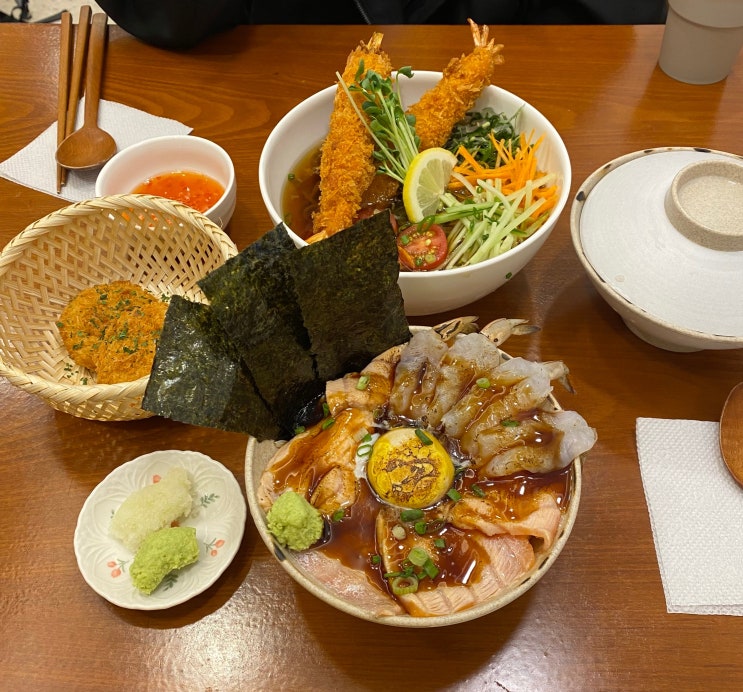  청주 지웰시티 맛집 "수암골 연어 곳간" 맛도 최고! 비주얼도 최고!