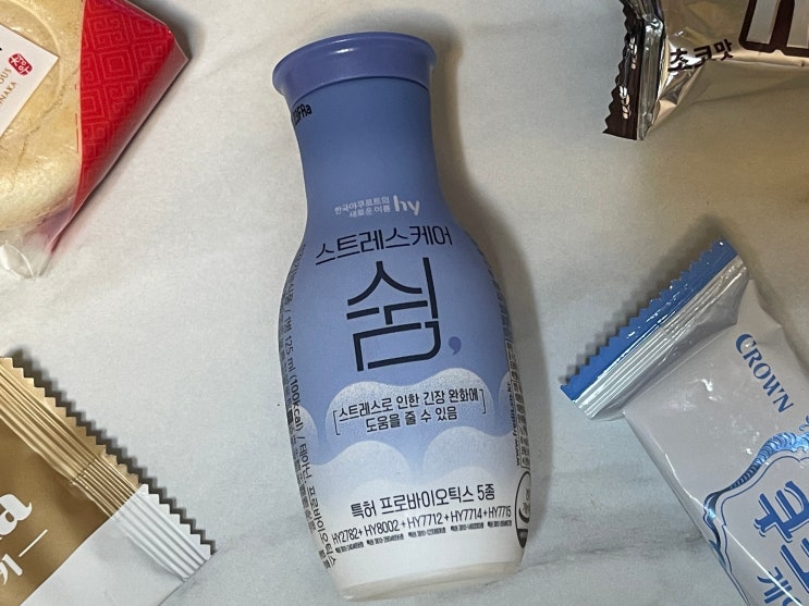 스트레스케어 특허 프로바이오틱스음료 한국야쿠르트 hy쉼