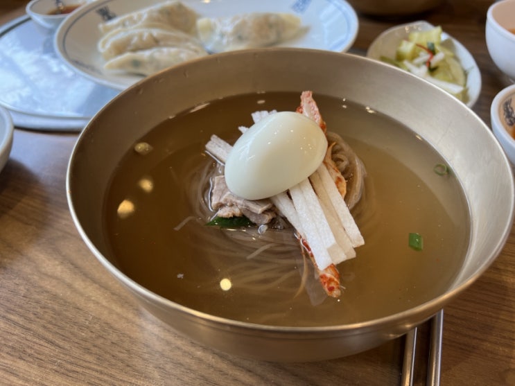분당정자역맛집 슴슴한 육수가 매력적인 평양냉면 평가옥