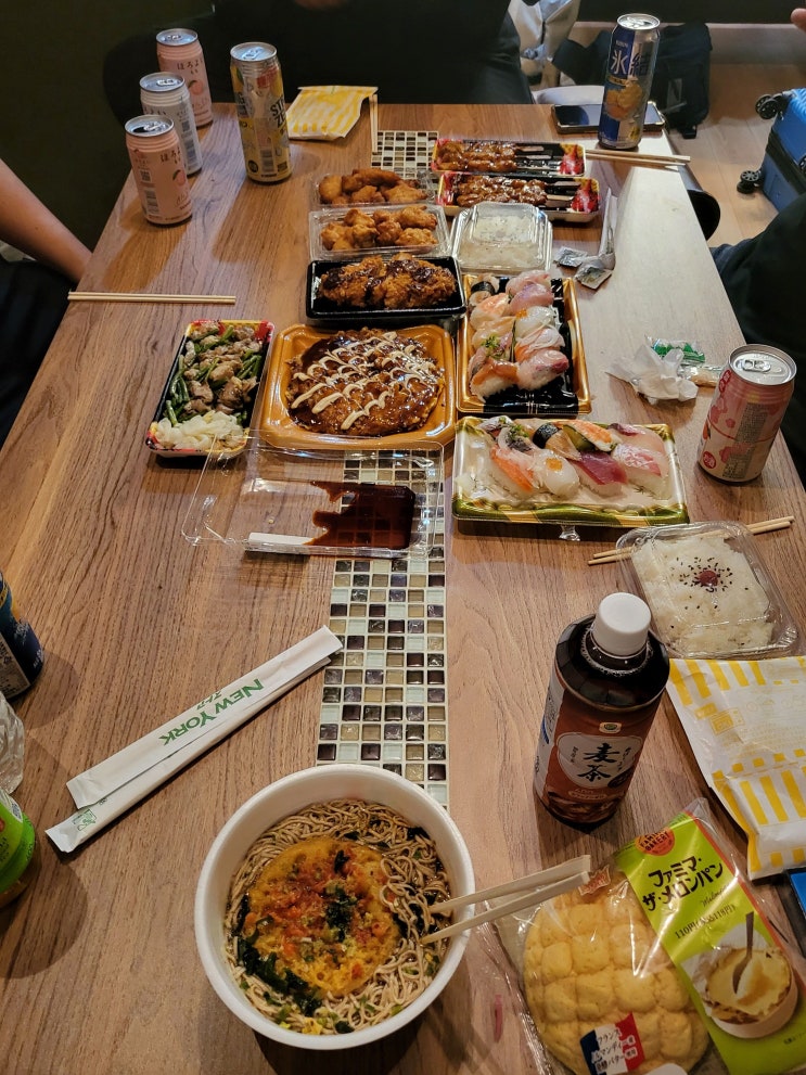 일본 후쿠오카 남자 7명의 힐링 1일차 일본노래방 가라오케
