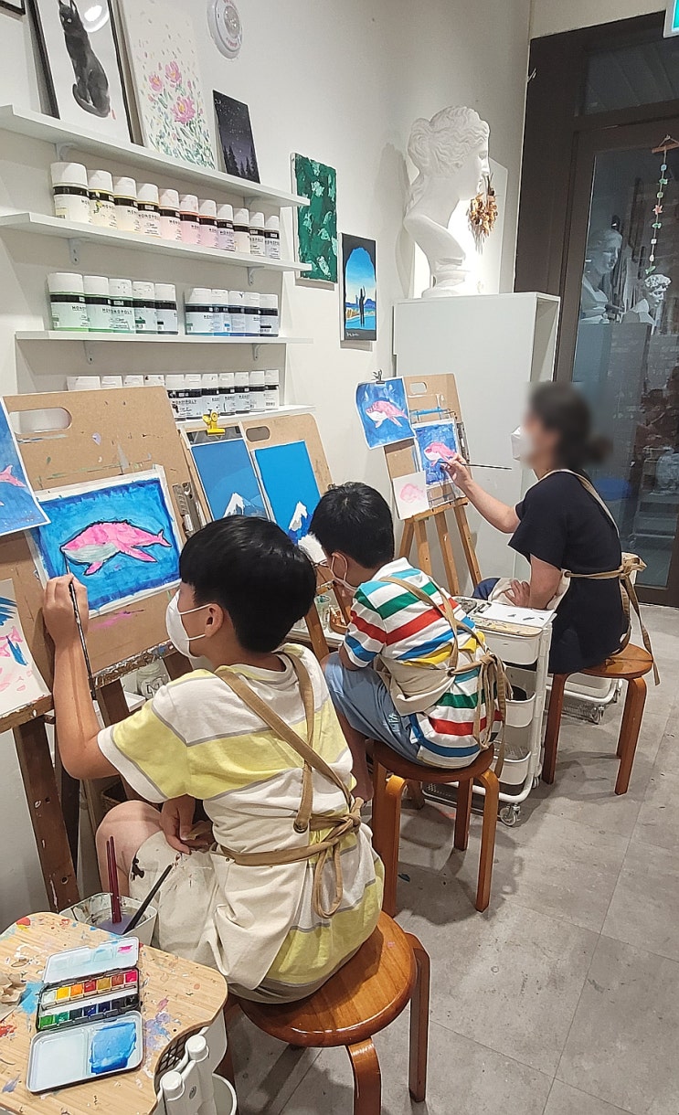  원데이클래스 in 부산, 오늘 그림 한장에서 아이랑 여행추억 만들기