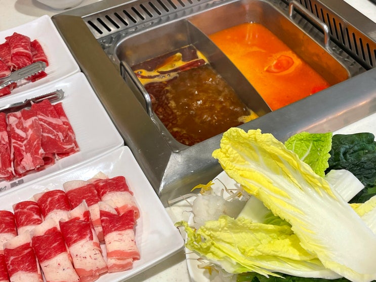  을지로 명동 무한리필 훠궈 맛집 - 마카오도우라오훠궈 명동점