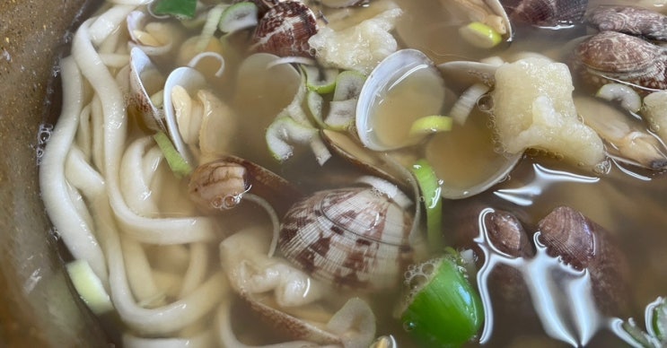  [인천/도르리칼국수묵밥]“점심“만 장사하는 신선한 바지락칼국수 맛집