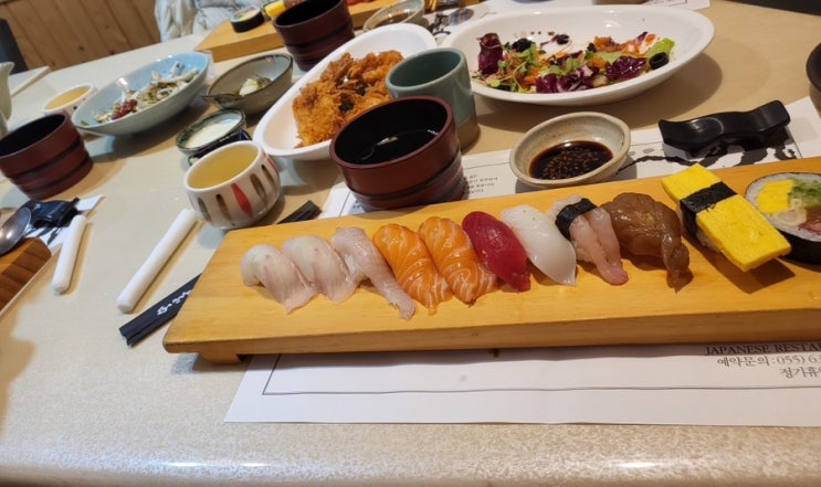  거제 - 신선함 가득 넘치던 초밥 맛집 ʻ스시와ʼ 수월점