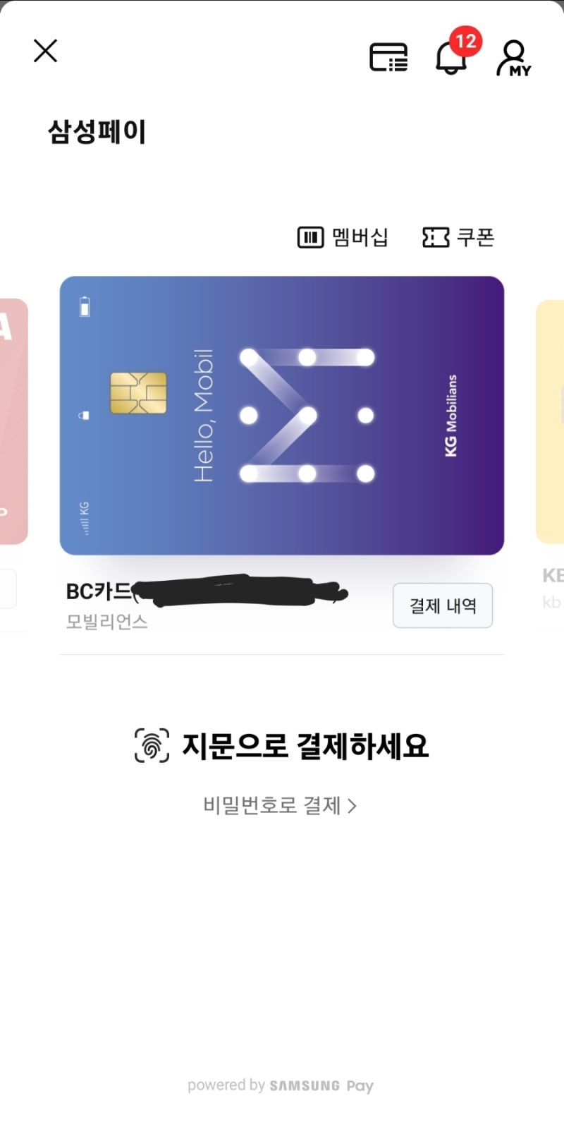 모빌리언스 모빌카드 국세청 홈텍스 사업자 사업용신용카드 등록 삼성페이 오프라인 페이북....