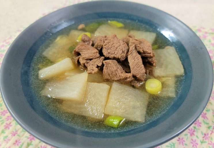  무요리 소고기무국 끓이는 법 레시피
