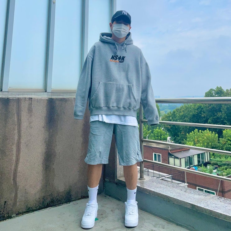  네스트 퀵 NS+K 후드티 후기 및 운동복 패션
