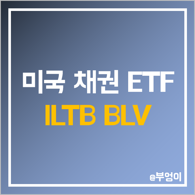 미국 장기 채권 ETF - ILTB & BLV 주가 (월배당 및 고배당 관련주) 미국 장기 채권 ETF - ILTB & BLV 주가 (월배당 및 고배당 관련주)