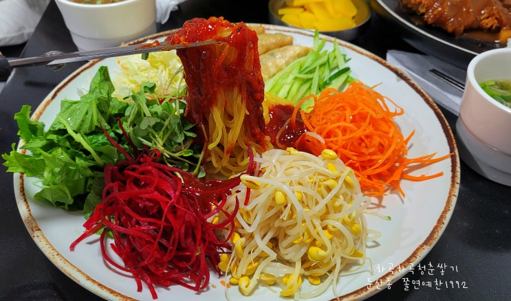  대전 둔산동 맛집 쫄면예찬1992 24,500원치 후기