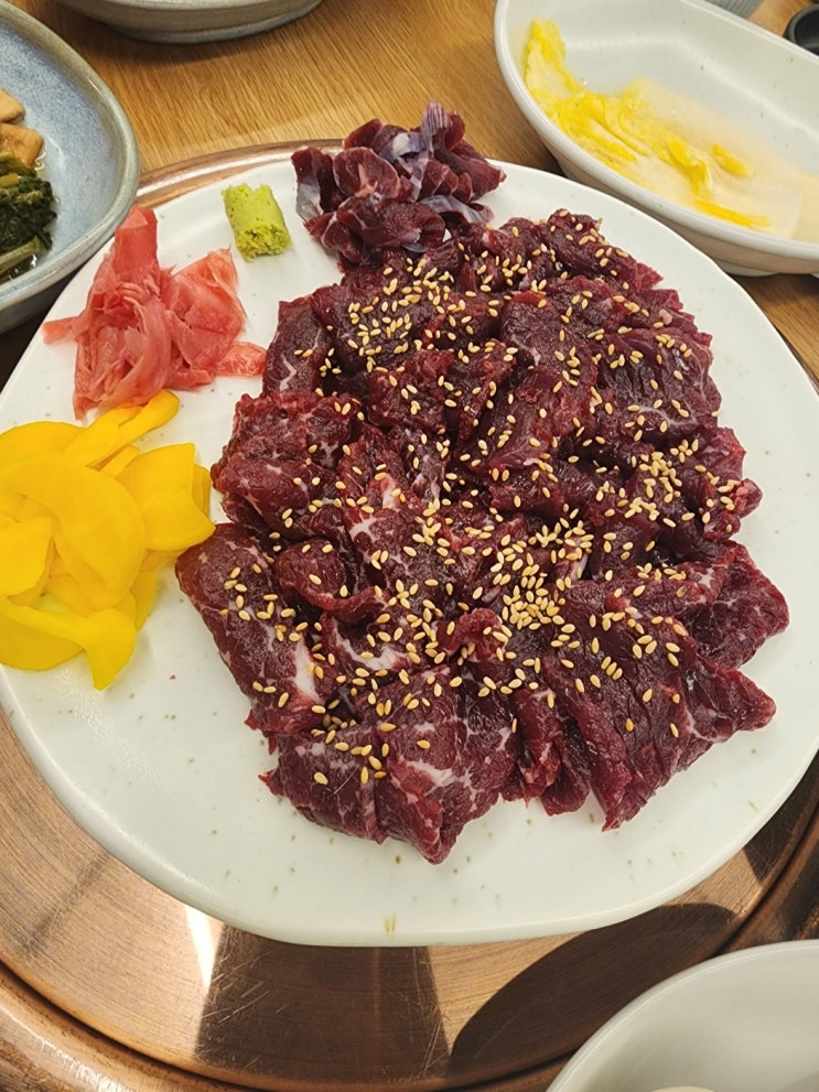  광주생고기 맛집 :: 가성비 좋은 푸짐한 2++ 암소 '해월다함'