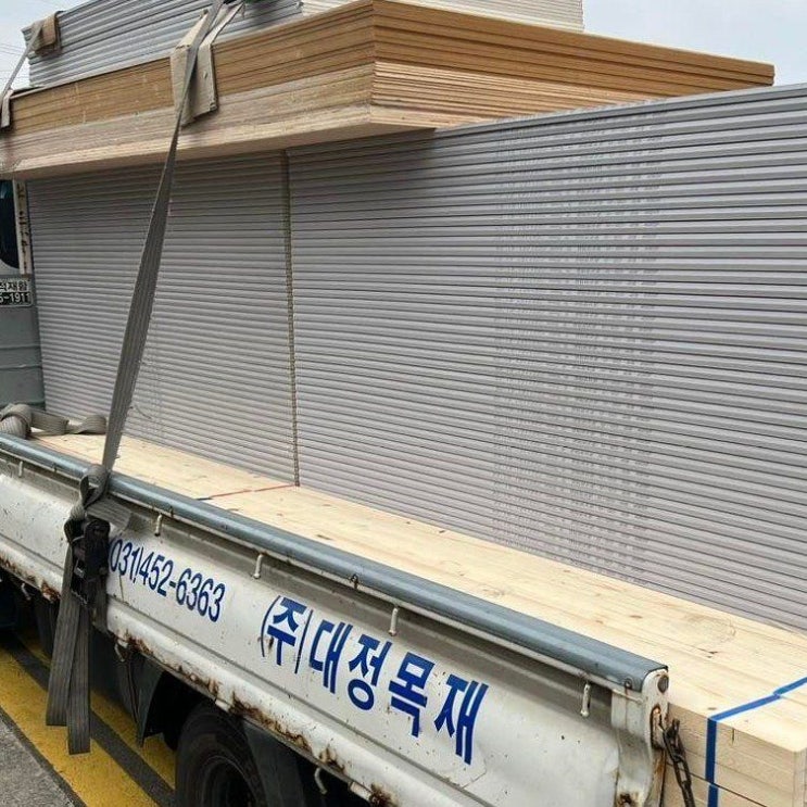 [납품사례] 강원 동해 카페 인테리어 현장 자재 납품