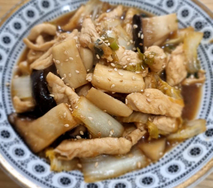  닭가슴살 굴소스볶음 - 촉촉하고 맛있게 닭가슴살 즐기기