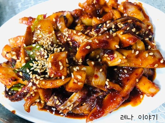  오징어볶음요리 맛있게 하는방법