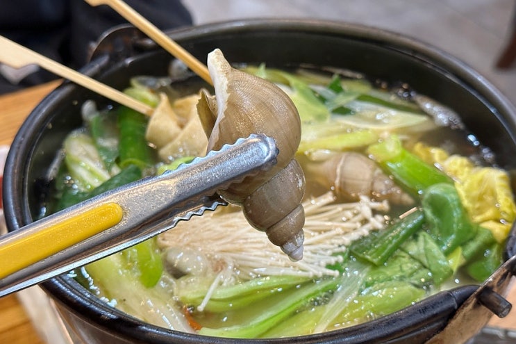  금정역 맛집 삼척통골뱅이 술을 부르는 맑고 시원한 국물 (ft.오징어전)