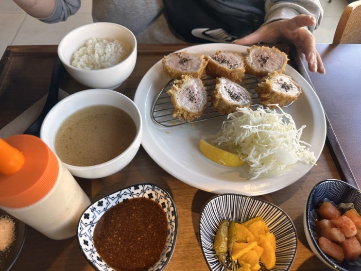  대화동 친언니 놀러왔을때 데려간 곱창 참치 돈까스 밀크티