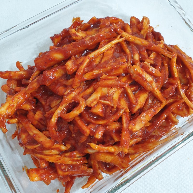 도라지 고추장장아찌 도라지 효능 더덕장아찌