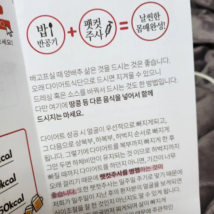  지방분해주사 부작용 후기