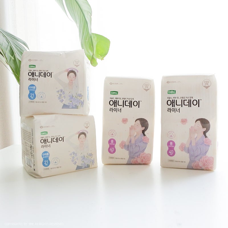 디펜드애니데이 요실금라이너로 운동할 때도 안심