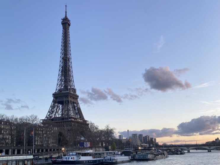 파리 여행 :: Day2 센강 유람선 바토파리지앵, 에펠 근처 레스토랑 Les Amourettes, 그리고 에펠탑 야간 점등식