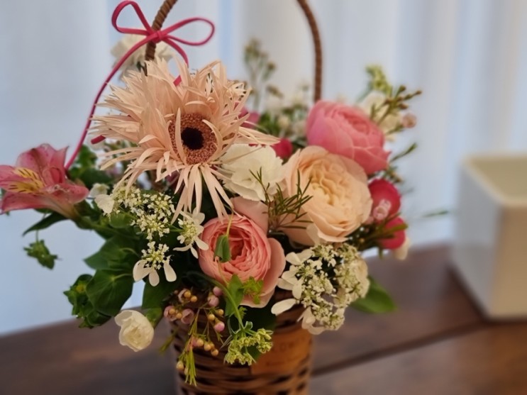 김포 마산동 꽃집 "피오리토"에서 감성이 가득한 꽃바구니 선물해요