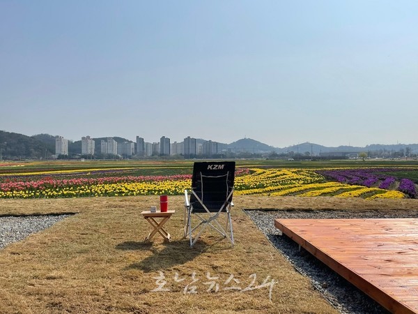  순천시, 풍덕 꽃가람 야영장(풍덕동 336-62번지 일원) 4월 1일부터 개장