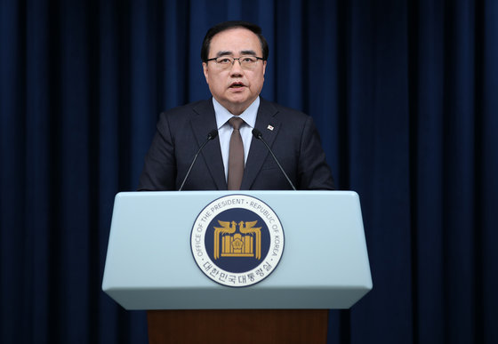 김성한 국가<b>안보실장</b> 교체 검토