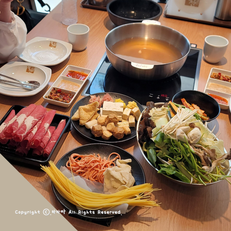  광명샤브샤브 맛집 가족모임하기도 좋은 채선당