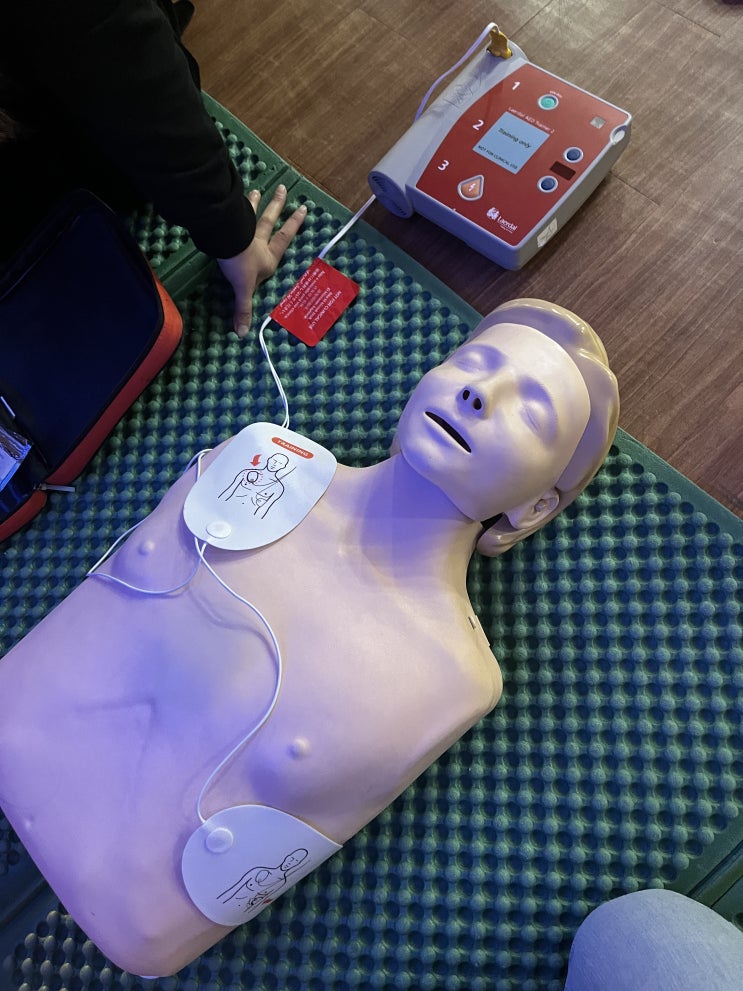  심폐소생술 교육 후기 : 집 주변 보건소가 있다면 무료 교육받으러 꼭 가보시길!