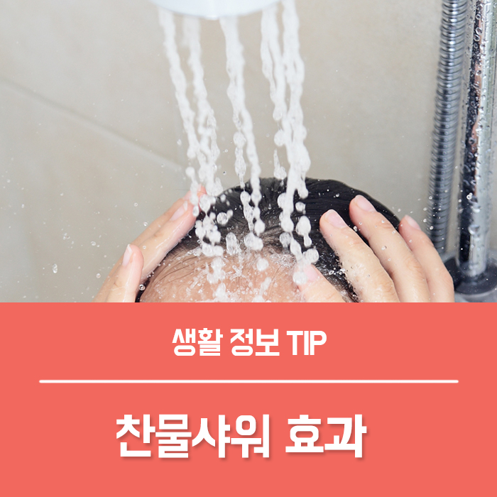  찬물샤워 효과 BEST 6, 들어보실래요?