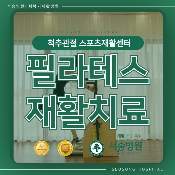  재활운동치료 영역 중 필라테스 운동을 한다면